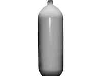 Баллон для сжатого воздуха стальной, 230bar, d204мм, белый, без вентиля и башмака