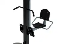 Жим ногами+твистер (серый) - уличный тренажер - ст 022-13, фотография 2