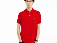 Мужское поло lacoste l1212 classic fit
