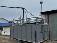 Прицепы  Коневозки  Бытовки  Ангары