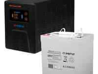 Комплект ибп инвертор энергия гарант 1000 + аккумулятор 55 ач