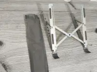 Подставка для ноутбука металлическая, складная