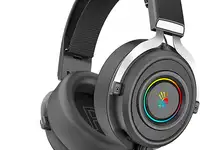 Наушники с микрофоном a4tech bloody g535 черный/серебристый 2м мониторные usb оголовье