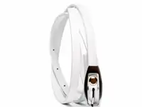 Ремень женский almeda white