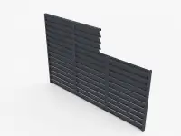 Жалюзийные ворота, калитки, заборы, фотография 5