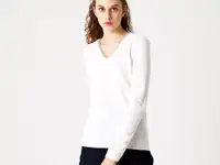 Женский свитер lacoste из шерсти и кашемира