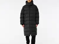 Мужская утеплённая куртка-парка lacoste ниже колена