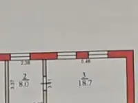 Продам трёхкомнатную квартиру в районе пересечения улиц Джандосова и Яссауи., фотография 12