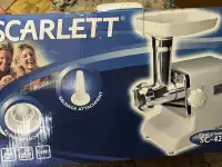 Продам электрическую мясорубку Scarlett, фотография 3