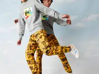 Толстовка lacoste x polaroid unisex