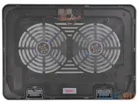 Подставка для ноутбука 15.6" buro bu-lcp156-b214h металл/пластик 1400об/мин 21db черный