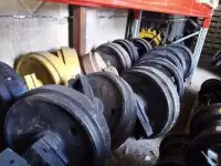 Каток опорный поддерживающий натяжитель направляющее колесо ленивец