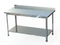 Стол производственный промышленный с полкой 18060см
