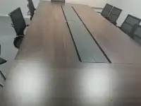 СТОЛ  ДЛЯ СОВЕЩАНИЙ  СО СТУЛЬЯМИ 10 шт