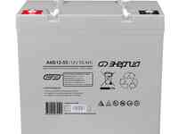 Аккумулятор для ибп энергия акб 12-55 (тип agm)