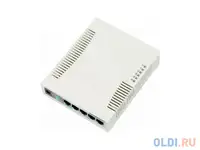 Коммутатор mikrotik routerboard 260gs 5 портов 10/100/1000mbps