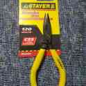 Тонкогубцы stayer master mini, 120 мм