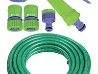 Набор поливочный, шланг 3/4" 15м, 7-реж пистолет, соед., адаптер// palisad