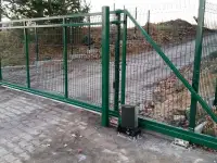 Ворота для панельных ограждений 3D, фотография 3