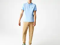 Мужское  поло lacoste l.12.12 slim fit