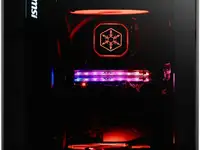 Корпус mini-itx silverstone sst-ld03b-af без бп чёрный