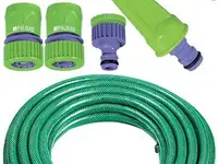 Набор поливочный, шланг 1/2" 15м, 7-реж пистолет, соед., адаптер// palisad