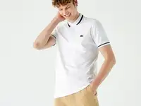 Мужское поло lacoste regular fit