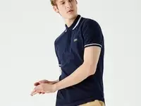 Мужское поло lacoste regular fit