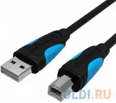Кабель usb 2.0 am-bm 3.0м vention vas-a16-b300 черный