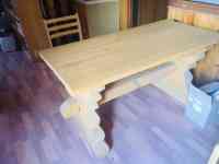 комплект для дачи стол и две скамьи, фотография 2