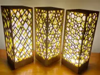 Желтый Интерьерный светильник - ночник, фотография 11