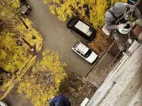 Высотные работы,альпинисты,верхолазы,утепление квартир,домов,чистка крыш от снега, надели,высотный клининг., фотография 8