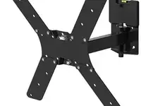 Кронштейн для телевизора holder lcd-5520-b черный 32"-55" макс.45кг настенный поворотно-вы