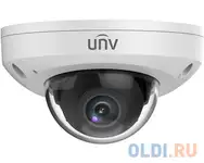 Uniview видеокамера ip купольная антивандальная, 1/3" 4 мп кмоп @ 30