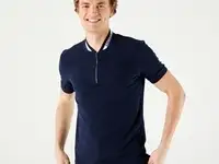 Мужское поло lacoste regular fit