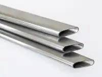 Труба плоскоовальная Размер: 30х15х1,2 мм; 40х20х1,5 мм; 45х25х1 мм