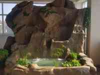 искусственный водопад, ландшафтный дизайн, скулптура, фонтан., фотография 4