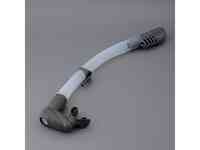 Трубка подводная sargan агидель (прозрачный силикон) серая стальная