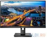 Монитор 23.8" philips 243b1/00 black с поворотом экрана (ips, 1920x1080, 75hz,