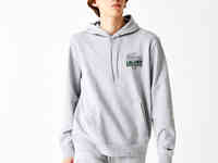 Мужской худи lacoste crocodile с капюшоном