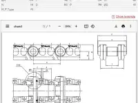 Гусеничная цепь экскаваторов Komatsu PC2000