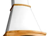 Вытяжка каминная elikor rotonda 90p-1000-p3d бежевый