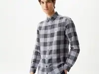 Мужская рубашка lacoste slim fit