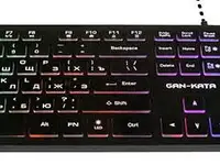 Dialog проводной игровой набор kmgk-1707u black gan-kata - клавиатура + опт.