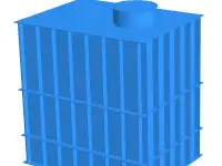 Емкость для хранения воды, растворов, ГСМ