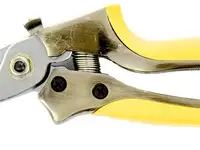 Секатор palisad 60482 прямого реза, 205 мм, металлические обрезиненные рукоятки, luxe