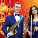 Музыканты на НОВЫЙ ГОД в Астане. Дуэт EU&RO MUSIC саксофон и флейта, фотография 3