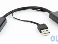 Переходник hdmi displayport 0.15м gembird dsc-hdmi-dp круглый черный