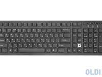 Клавиатура беспроводная defender ultramate sm-535 ru,черный,мультимедиа
