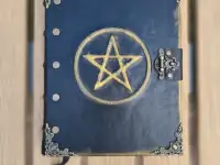 Гримуар из кожи на заказ, кожаная книга желаний, блокнот ручной работы, фотография 5